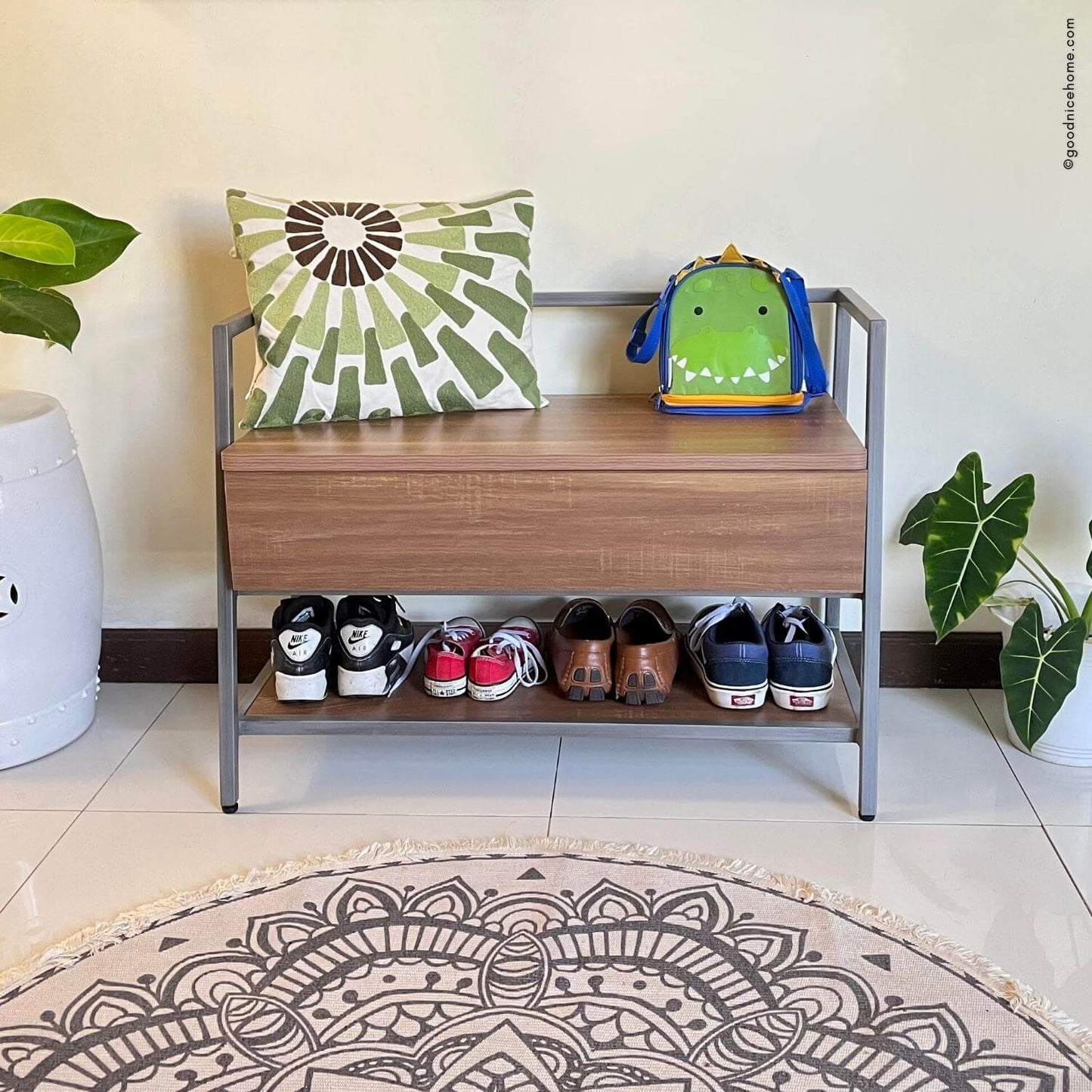 Alexander Shoe Storage Bench