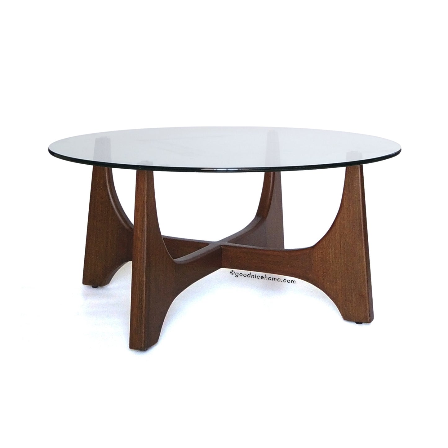 Madison Glass-Top Coffee Table