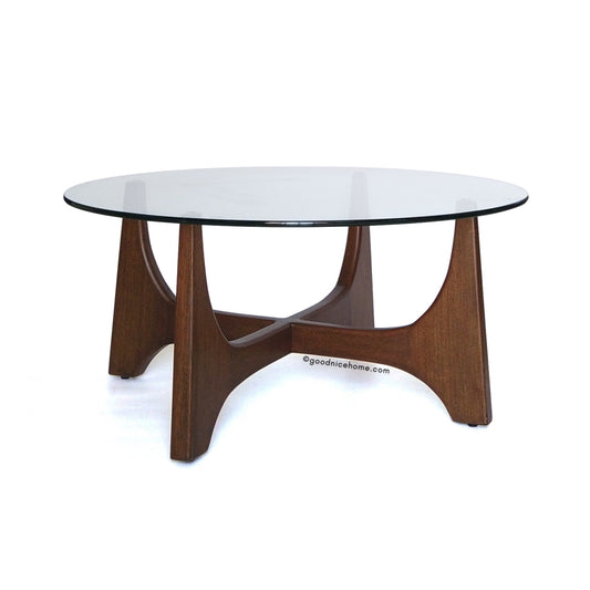 Madison Glass-Top Coffee Table