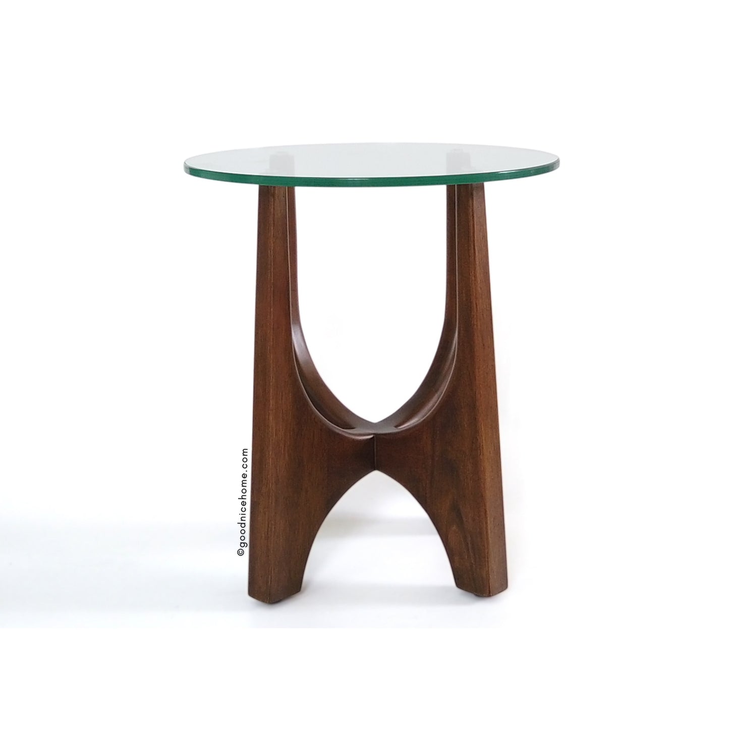 Madison Glass-Top Side Table