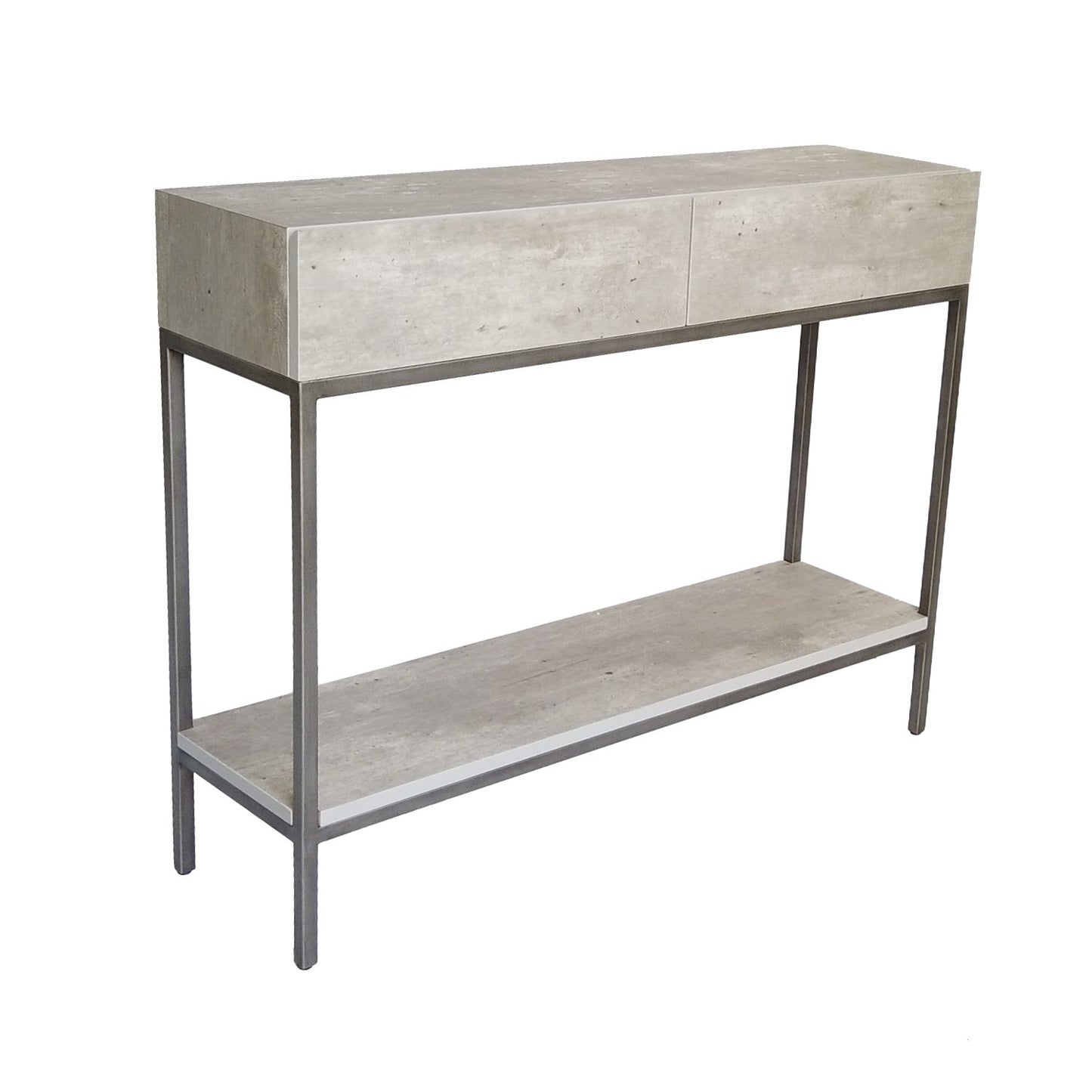 Modern Industrial Console Table