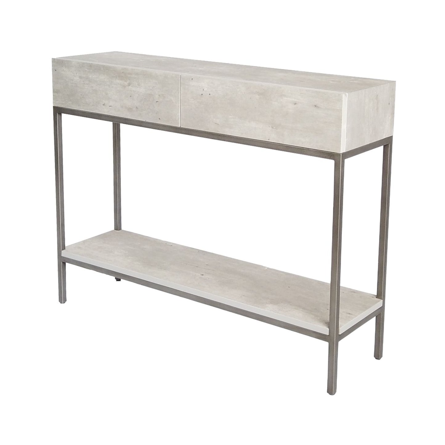 Modern Industrial Console Table