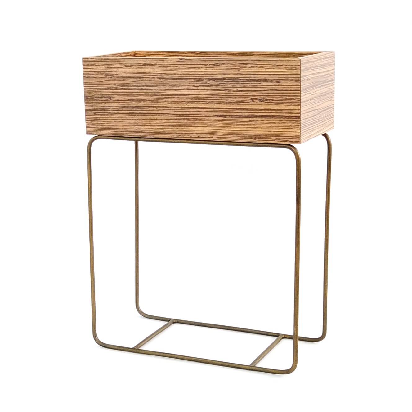 Nook Plant Box - Zebrawood