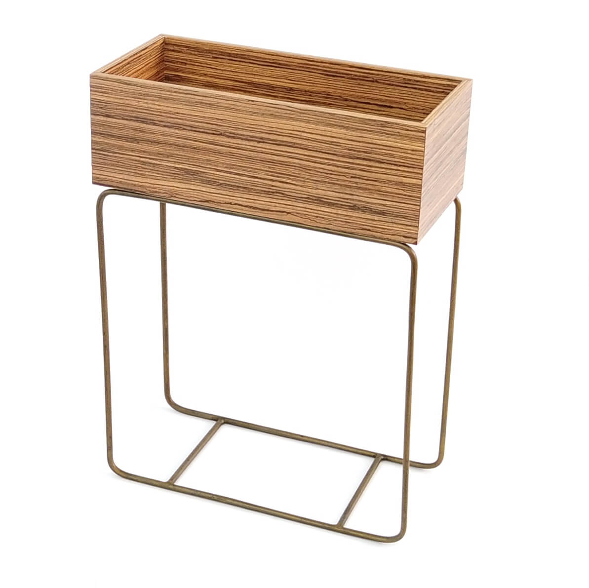 Nook Plant Box - Zebrawood