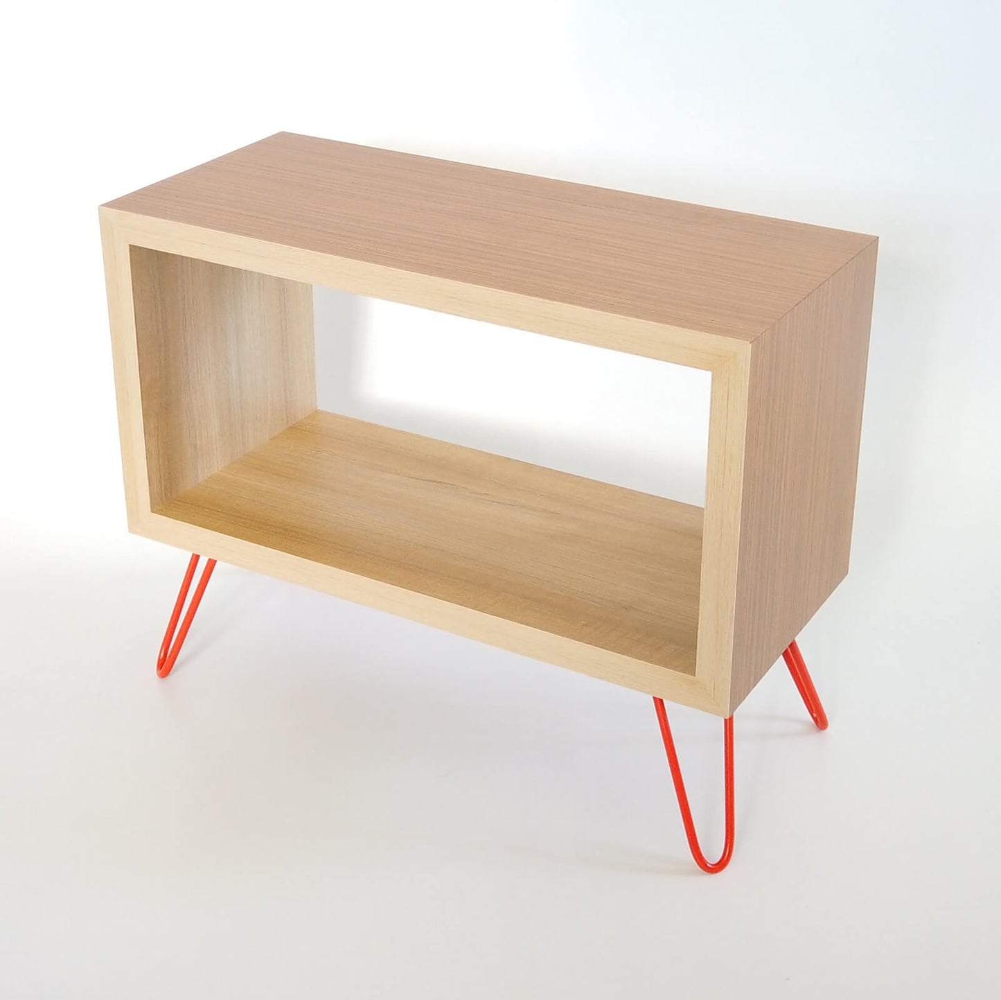 Retro Storage Cube Side Table - Long