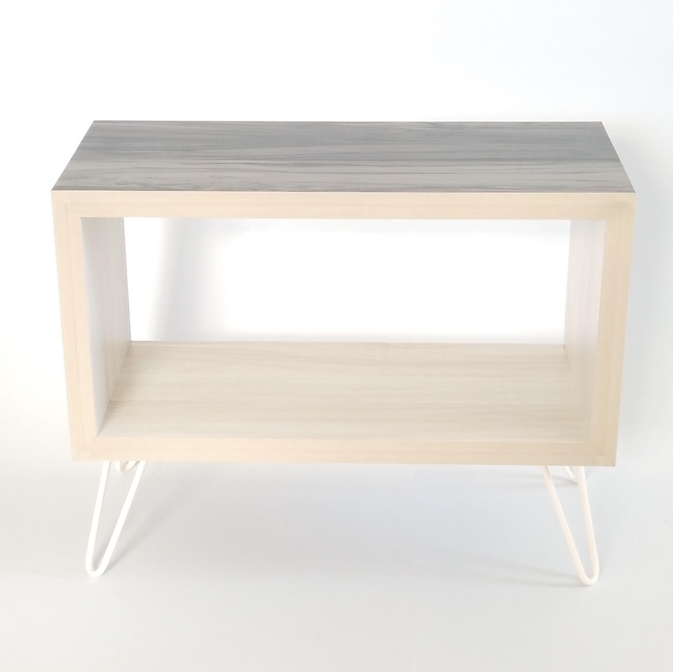 Retro Storage Cube Side Table - Long