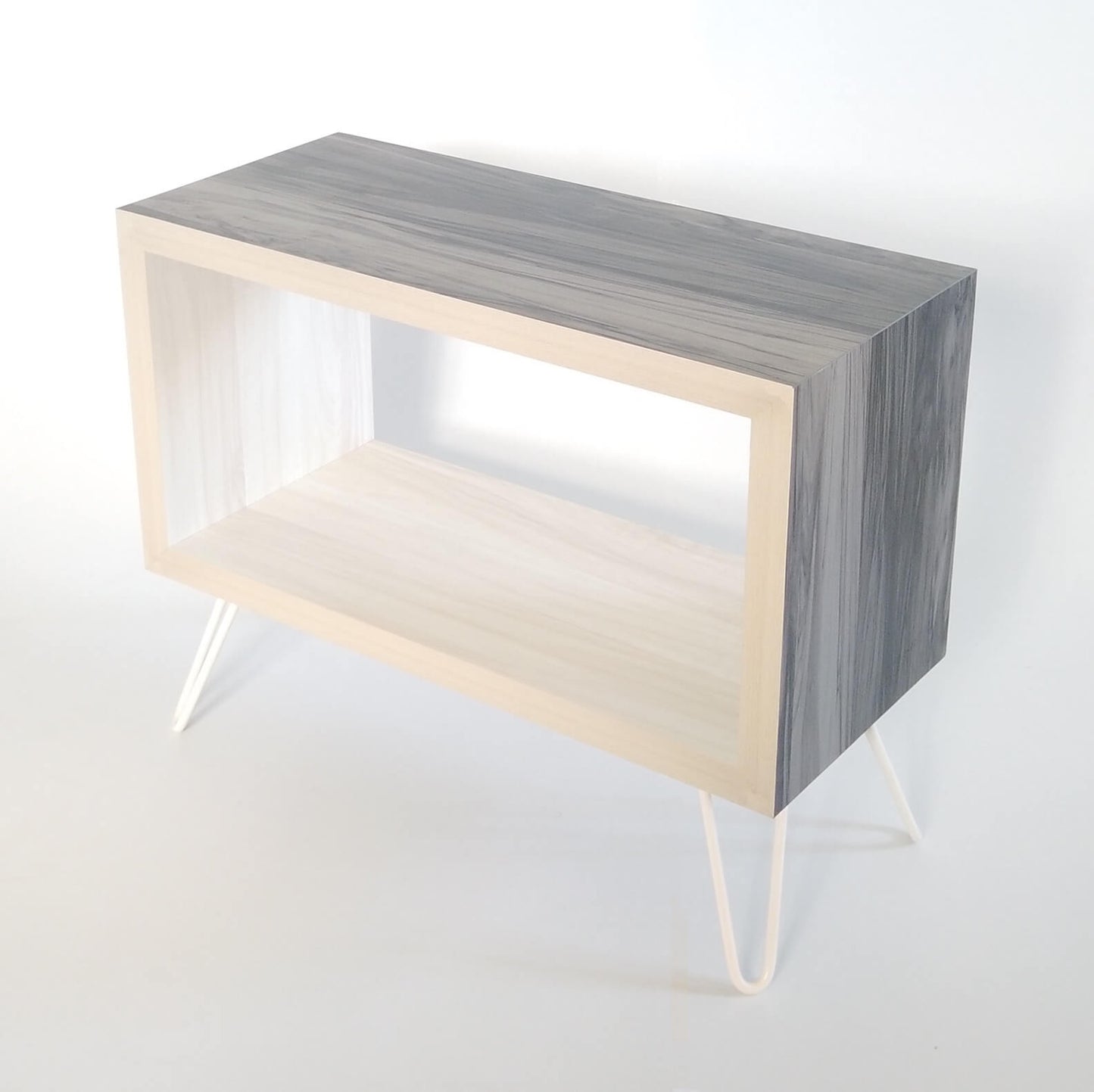 Retro Storage Cube Side Table - Long