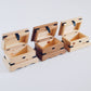Rustic Solid Wood Keepsake Box - III