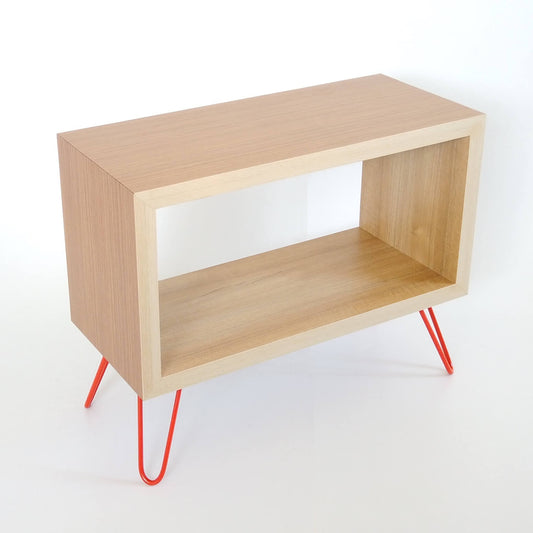 Retro Storage Cube Side Table - Long