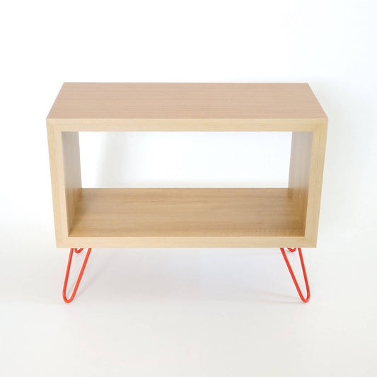 Retro Storage Cube Side Table - Long