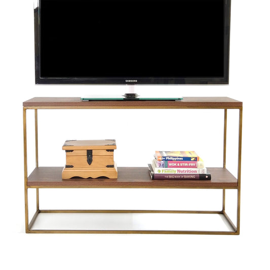 Skinny Modern Bookshelf - Short
