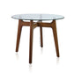 Tricia Glass-Top Dining Table